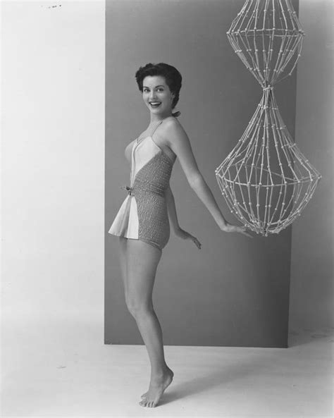 Lee Meriwether, Miss America 1955, in swimsuit by Cole of California in ...