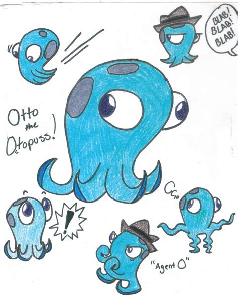 Otto the Octopus by CreepECrawlyMan on DeviantArt