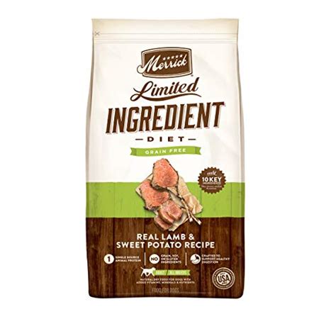 Merrick Limited Ingredient Diet Grain Free Dry Dog Food Real Lamb ...