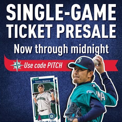 Purchase #Mariners single-game tickets for the 2015 before the public ...