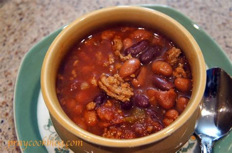 Homemade Chili Soup - Pray Cook Blog