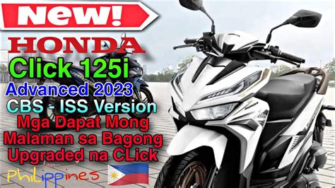 Bagong Honda Click 125i 2023 Version Mayroon Ng ISS at Naka Keyless na ...