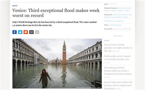 Venice Flood on Behance