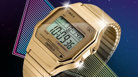 Choosing Classic over Smartwatch, Timex Revives Its Digital '80s Watch