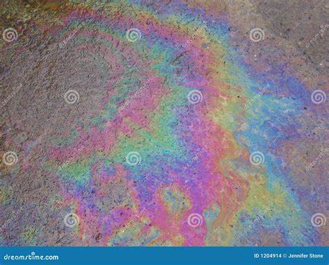 Gasoline Rainbow Stock Images - Image: 1204914