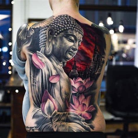 Discover 68+ buddha back tattoo best - in.cdgdbentre