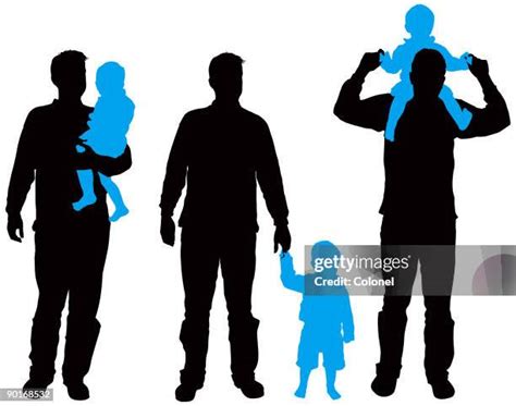 89 Family Hugging Silhouette High Res Illustrations - Getty Images