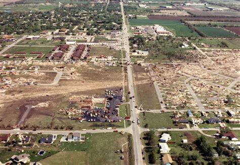 Incredible damage in Andover, KS in 1991 | Tornado damage, Andover, Tornado