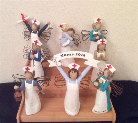 Nurse RN Figurine Gift for Graduation from Nursing School, Retirement, Thank You for P ...