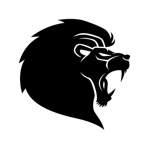 Lion Simba Silhouette - creative lions png download - 2000*2000 - Free ...