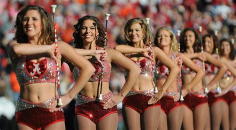 Pin by Katie K. Roden on Crimsonettes | Cheerleading, Majorette, Alabama crimson tide