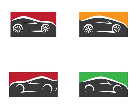 Car symbol set 1363882 Vector Art at Vecteezy