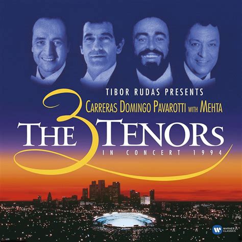 Vinil Jose Carreras, Placido Domingo, Luciano Pavarotti with Zubin Mehta-The 3 Tenors In Concert ...