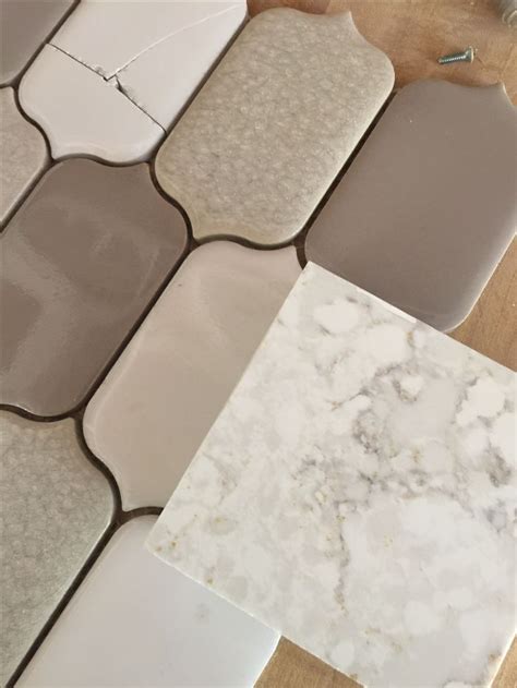 Perfect combination. Silestone Quartz Lusso with Soci Alabaster picket tile | Trendy kitchen ...