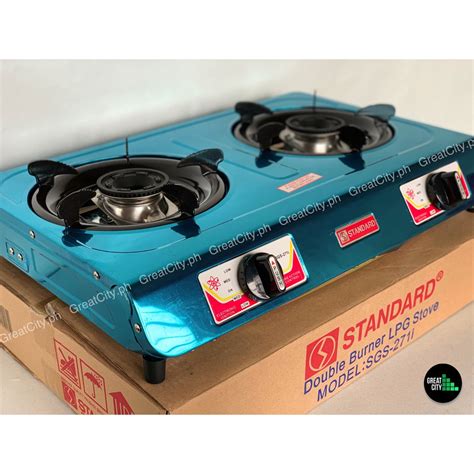 Standard LPG Double Burner Stove SGS 271i/202i | Shopee Philippines