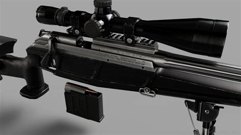 3D model SIG Blaser R93 LRS2 Tactical VR / AR / low-poly | CGTrader