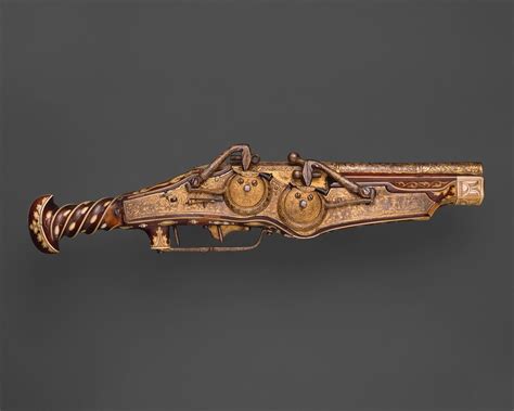 Double-Barreled Wheellock Pistol Made for Emperor Charles V (reigned ...