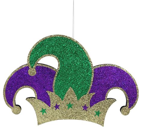 HG1124 20" Mardi Gras Jester Hat