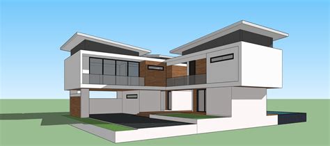 Sketchup pro 2015 create Modern House | Modern house design, Architecture house, Modern house