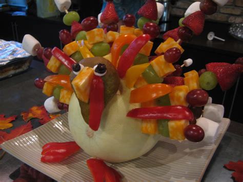 The Fruit Kabob Turkey - Happy Home Fairy