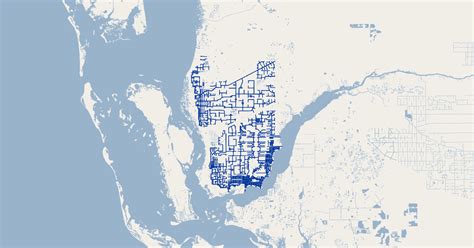 Cape Coral Canals | GIS Map Data | Lee County, Florida | Koordinates