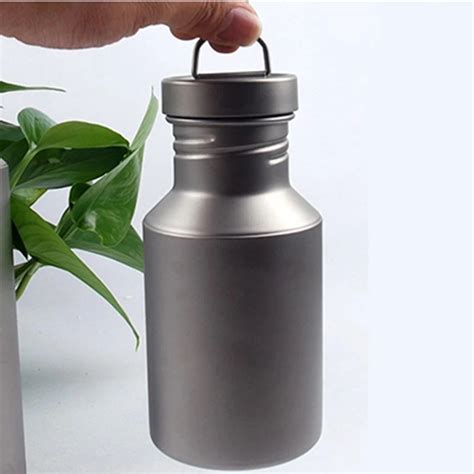 400ml Keith Titanium Kettle Portable Titanium Water Bottle Outdoor ...