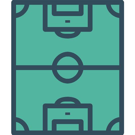 Soccer Field Vector SVG Icon - SVG Repo