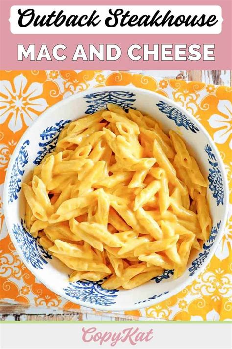 Outback Steakhouse Mac and Cheese Copycat Recipe - CopyKat Recipes