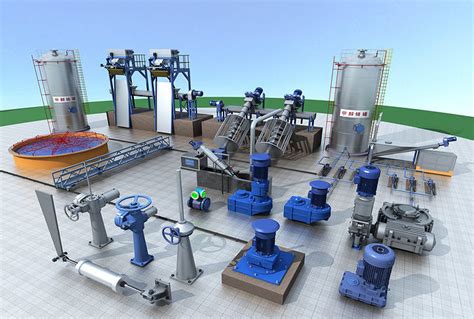 treatment water Industrial equipment 3D model | CGTrader