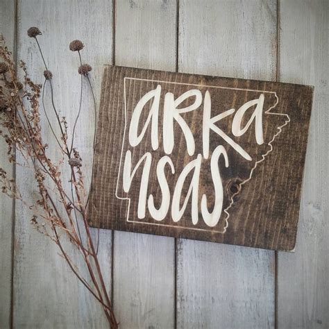 Arkansas Sign, Arkansas Decor, Arkansas State Sign, Arkansas Art Print ...