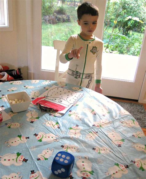 Roll & Cover Santa Math Game - Free Printable Game! - No Time For Flash Cards