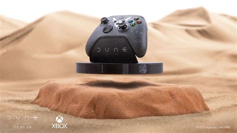 Microsoft Designs First Floating Xbox Controller To Commemorate ‘Dune: Part Two’ - DesignTAXI.com