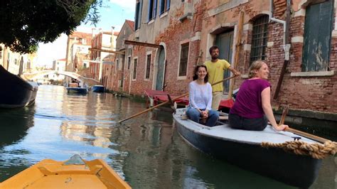 Venice boat ride offers respite from the city's struggles