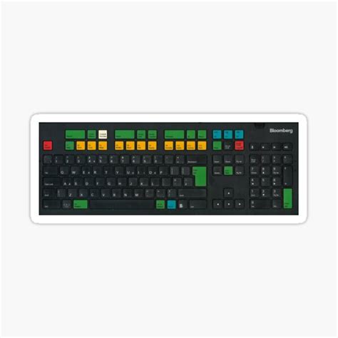 "Bloomberg Keyboard" Sticker for Sale by PhotoFen | Redbubble