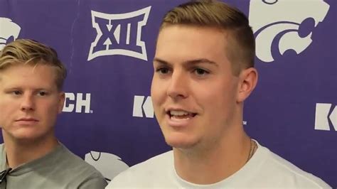 Kansas State football quarterback Will Howard is ready for the season.