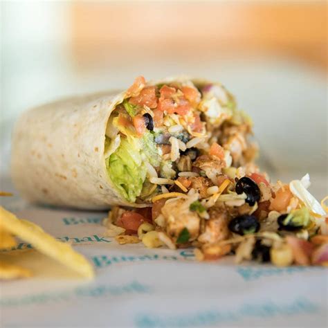 Burrito Shak menu in Swansboro, North Carolina, USA