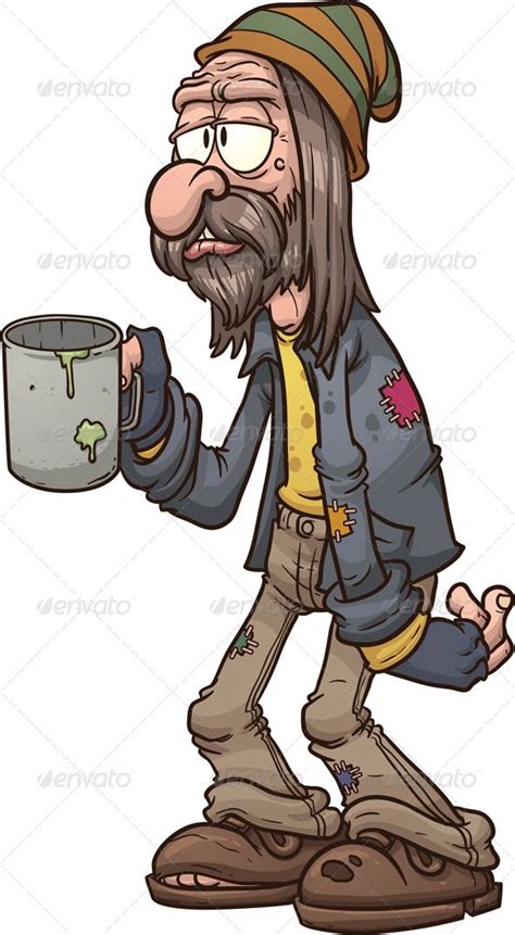 Cartoon Beggar | Cartoon character design, Classic cartoon characters ...