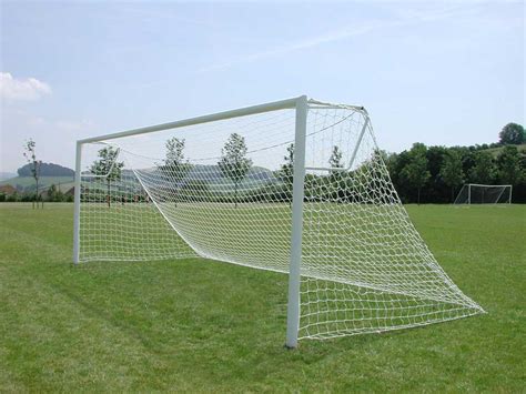 Football steel Goals 21'x7' - stronger budget version goal posts