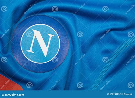 BANGKOK, THAILAND -OCTOBER 18: the Logo of Napoli Football Club ...