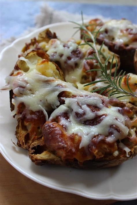 Cheesy Stuffed Potatoes Recipe | Scrappy Geek