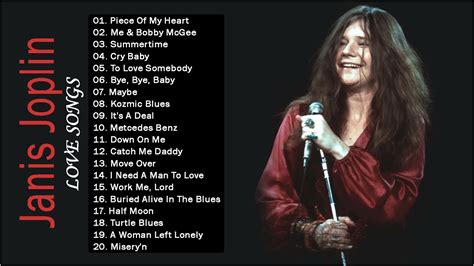 Janis Joplins Greatest Hits | Best Of Janis Joplin [Full Album] - YouTube