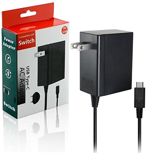 Switch AC Adapter SUPPORT TV MODE for Nintendo Switch Type-C USB PD ...