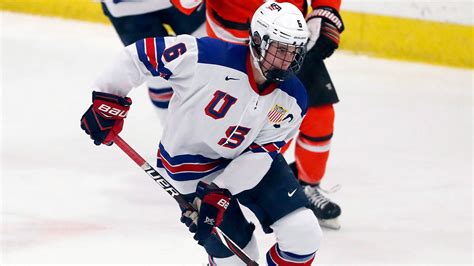 Top draft prospect Jack Hughes to play for U.S. at world championship