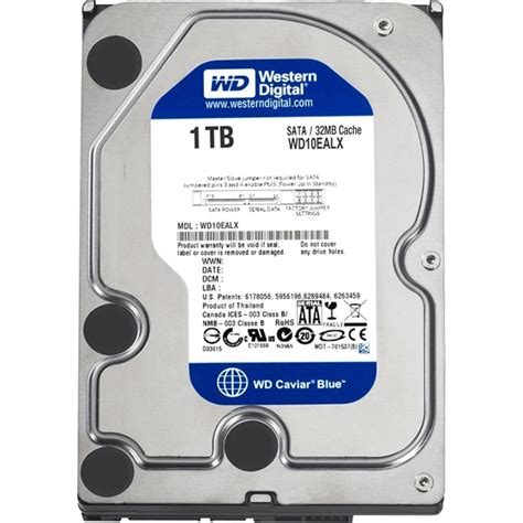 WD Blue 1TB Mobile Hard Drive - 5400 RPM Class - SATA 6 Gb/s - 128 MB ...