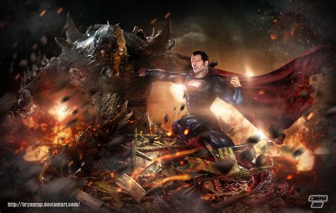 Superman Vs Doomsday by Bryanzap on DeviantArt