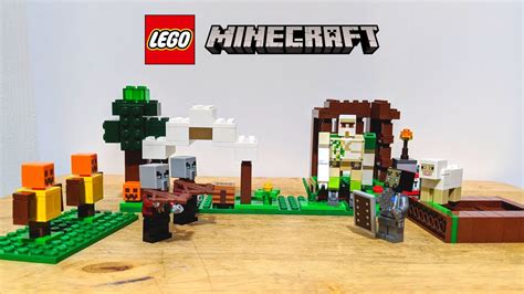 LEGO Minecraft Illager Raid Taiga Adventure Reviews! 21160 21162 ...