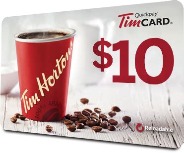 Tim Hortons Gift of Coffee | Receive a $10 TimCard®