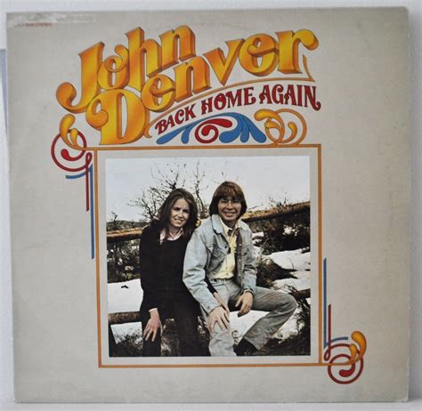 LP. JOHN DENVER - BACK HOME AGAIN. (416166038) ᐈ Köp på Tradera