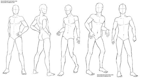 Male poses by https://www.deviantart.com/sellenin on @DeviantArt | Drawing poses male, Drawing ...