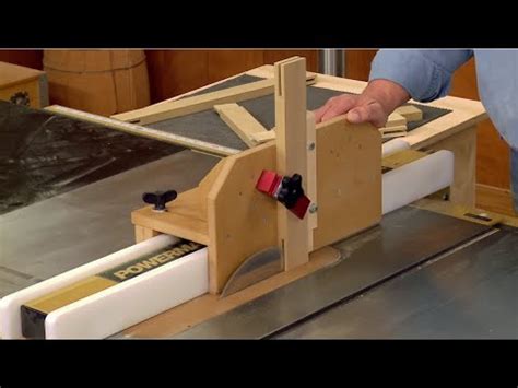 Cut Perfect Tenons with this Table Saw Jig! - YouTube